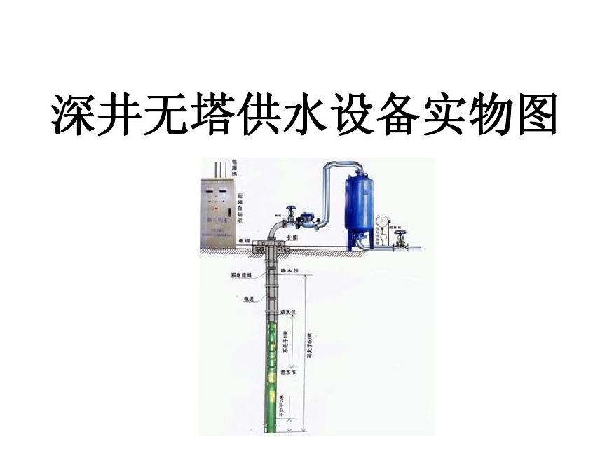 台州椒江区井泵无塔式供水设备